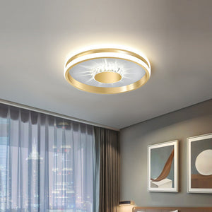 Modern Chic Crystal Ceiling Light