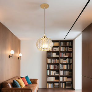 Modern Nordic Simple Globular Glass Pendant Light