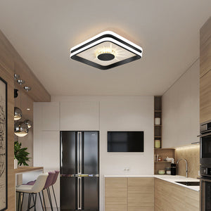Modern Chic Crystal Ceiling Light