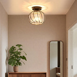 Modern Nordic Simple Globular Glass Pendant Light