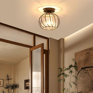 Modern Nordic Simple Globular Glass Pendant Light