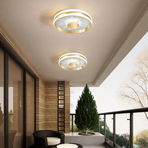 Modern Chic Crystal Ceiling Light