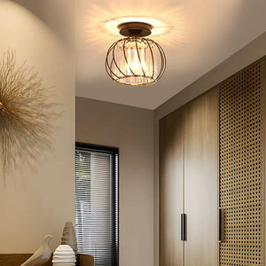 Modern Nordic Simple Globular Glass Pendant Light