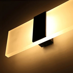 Modern LED Wall Light Acrylic and Iron Design