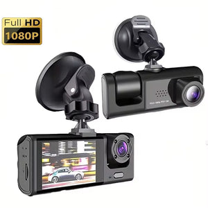 1080P Three Camera Dash Cam With Ir Night Vision Loop Recording 1005008781966705-Y30B-no card