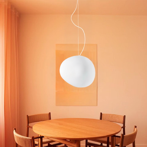 Nordic White Pebble Pendant Light