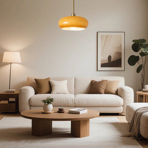 Glarefusion Creative Simple Persimmon Shape Pendant Light