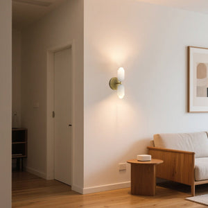 Glarefusion Creative Candle Shape Double Head Wall Lamp