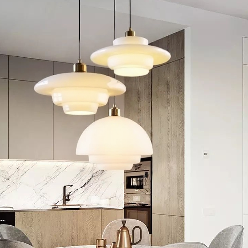 Glarefusion Nordic Modern Simple Glass Pendant Light
