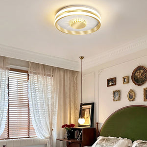 Modern Chic Crystal Ceiling Light