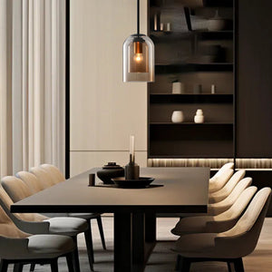 Glarefusion Double Glass Pendant Lamp