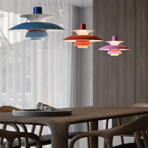 Glarefusion Multilayer Metal Pendant Light