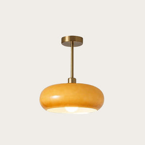 Glarefusion Creative Simple Persimmon Shape Pendant Light