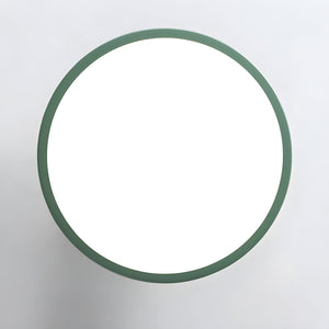 Glarefusion Round Semi Flush Wooden Ceiling Light