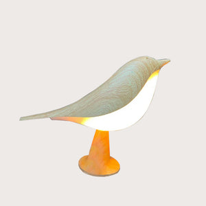 Glarefusion Chic Wooden Bird Table Lamp