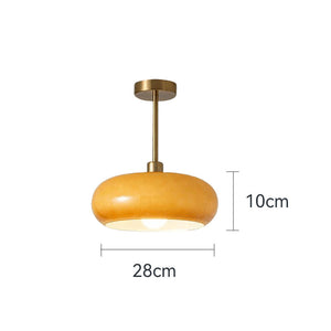 Glarefusion Creative Simple Persimmon Shape Pendant Light