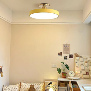 Nordic Round Flush Mount Ceiling Light