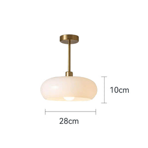 Glarefusion Creative Simple Persimmon Shape Pendant Light