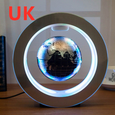 Floating Globe With Decorative Led Lights