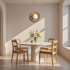 Natural Simple Wood Wall Light