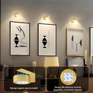 Modern Magnetic LED Picture Wall Light