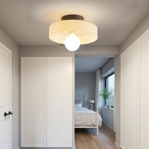 Glarefusion Modern Round Flush Mount Ceiling Light