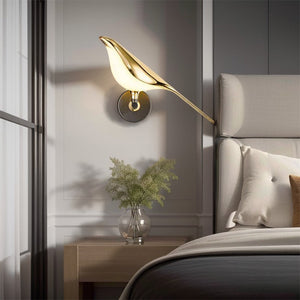 Glarefusion Modern Led Art Design Bird Wall Light