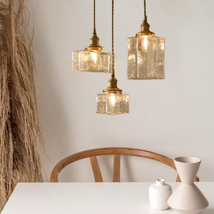 Glarefusion Modern Retro Glass Pendant Lamp