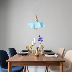Nordic Modern Flower Glass Pendant Light