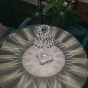 Glarefusion Chic Crystal LED Table Lamp