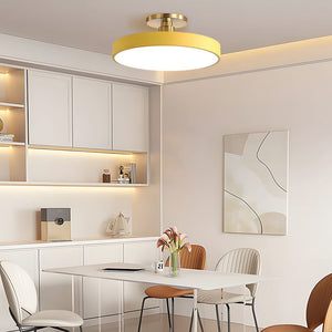 Nordic Round Flush Mount Ceiling Light