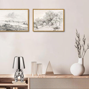 Glarefusion Cute Gold Man Statue LED Table Lamp