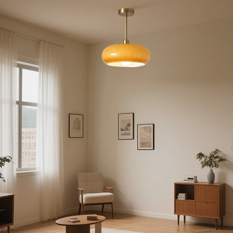 Glarefusion Creative Simple Persimmon Shape Pendant Light