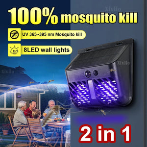 2 In 1 Solar Mosquito Zapper Wall Lamp With Motion Sensor 1005009462181758-al