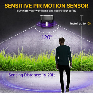 2 In 1 Solar Mosquito Zapper Wall Lamp With Motion Sensor 1005009462181758-al