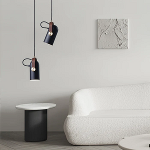 Nordic Modern Rotatable Wooden Pendant Lamp