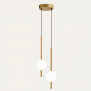 Modern Bedside Cylindrical Hanging Lamp