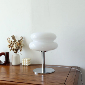 Chic Glass Cake Table Lamp