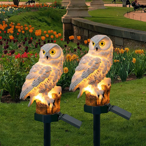 Creative Solar Owl Lamp