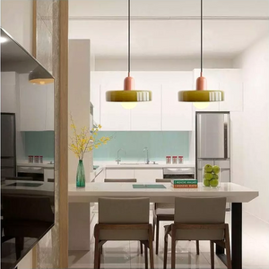 Glarefusion Modern Bauhaus Glass LED Pendant Light
