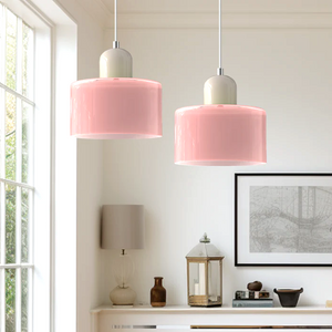 Glarefusion Modern Simple Cylinder Chandelier