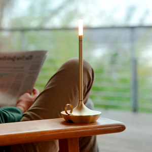 Glarefusion Nordic Modern Creative Candlestick Table Lamp