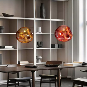Glarefusion Chic Glass Melt Pendant Light