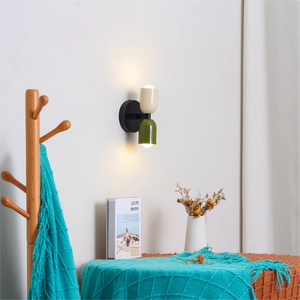 Glarefusion Double-ended Two-color Candle Wall Light