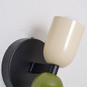 Glarefusion Double-ended Two-color Candle Wall Light