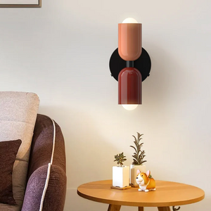 Glarefusion Double-ended Two-color Candle Wall Light