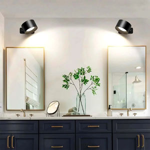 Glarefusion Modern 360° Rotatable LED Wall Light