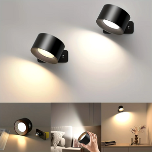 Glarefusion Modern 360° Rotatable LED Wall Light