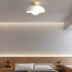 Glarefusion Modern Simple Semi-Flush Mount Ceiling Light