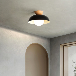 Glarefusion Modern Simple Semi-Flush Mount Ceiling Light